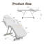 Fauteuil-lit réglable pour spa beauté