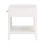 Table de bout avec rangement Wismar