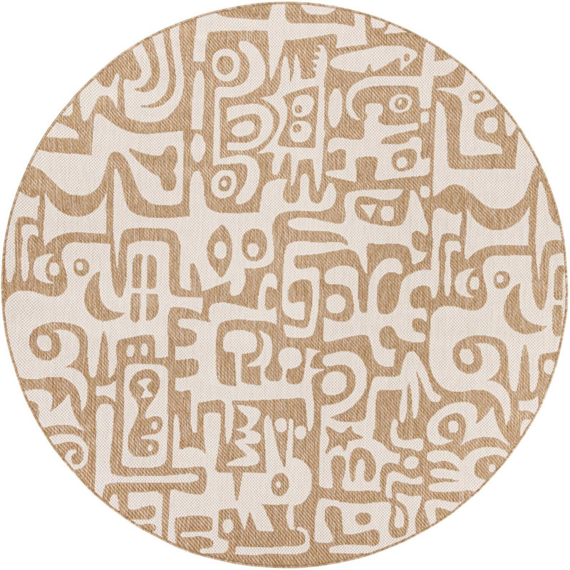 Tapis Aucun Nykeia, Rond 7 pi 10 po