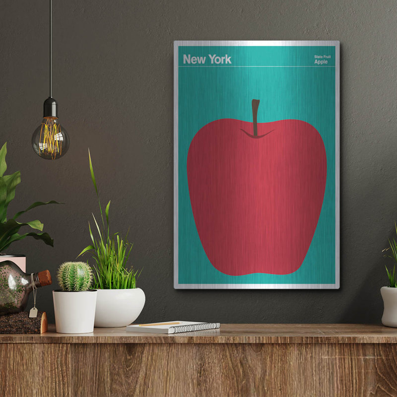 «August Montague Posters 7» par August Grove, collection d'art mural en métal, H 16 po x l 12 po