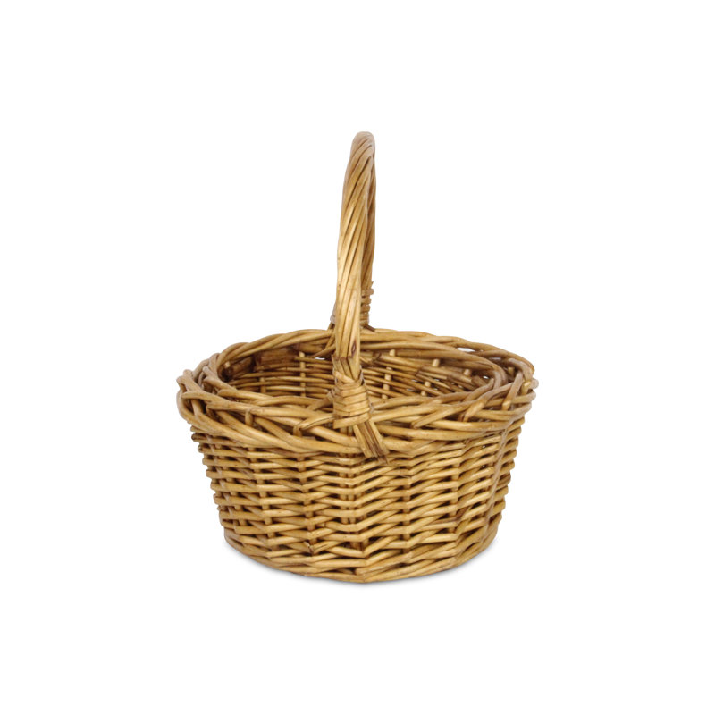 Legna Two Piece Basket Set - Dark Brown