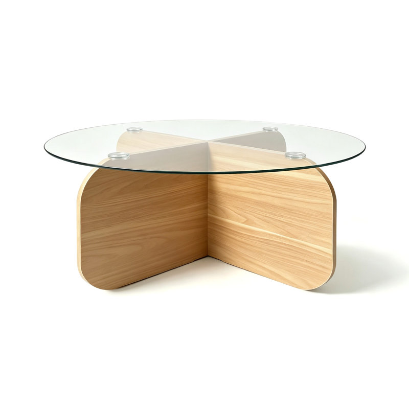 Table basse Xavian, Chêne clair