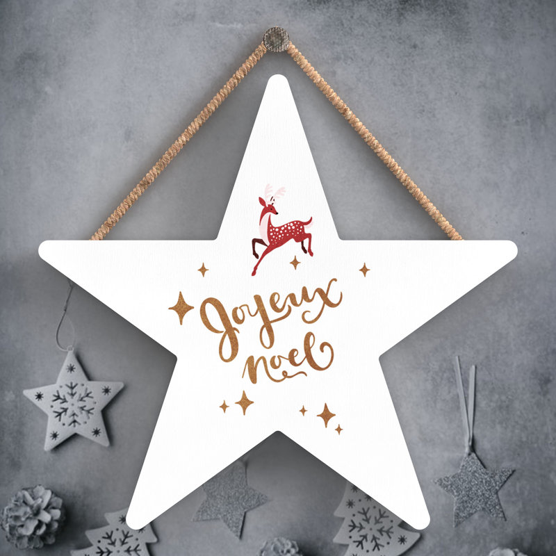Christmas Deer Decorative Accent