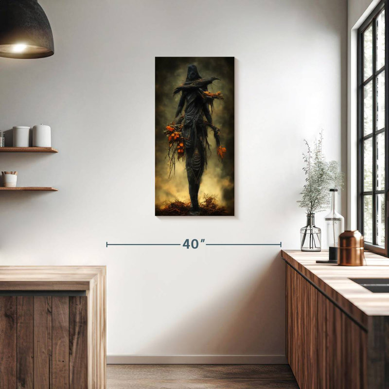 Sorcière d'Halloween, H 36 po x l 18 po