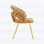 Chaise de meuble-lavabo rembourrée pour salle à manger, salon et chambre à coucher (ensemble de 2)-416122092
