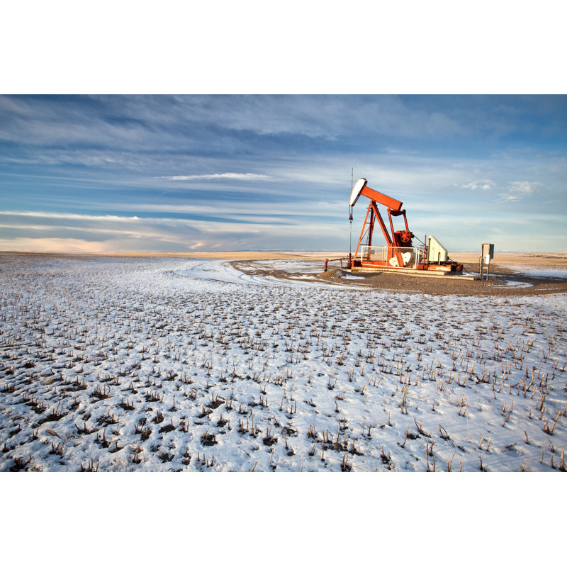 Oil Pumpjack by Imaginegolf, 20" H x 30" W