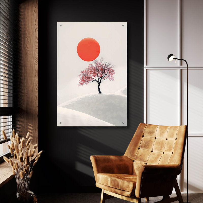 Art mural épique «The Sakura Tree» par Andreas Magnusson, H 36 po x l 24 po x P 0,2 po