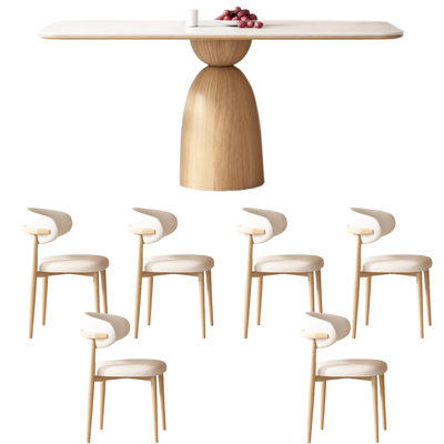 Ensemble de salle à manger rectangulaire