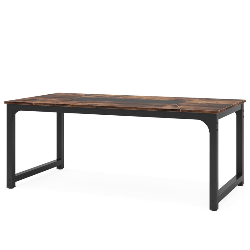 71" Industrial Dining Table For 6–8 People