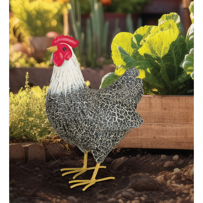 Emil Animals Weather Resistant Metal Garden Statue