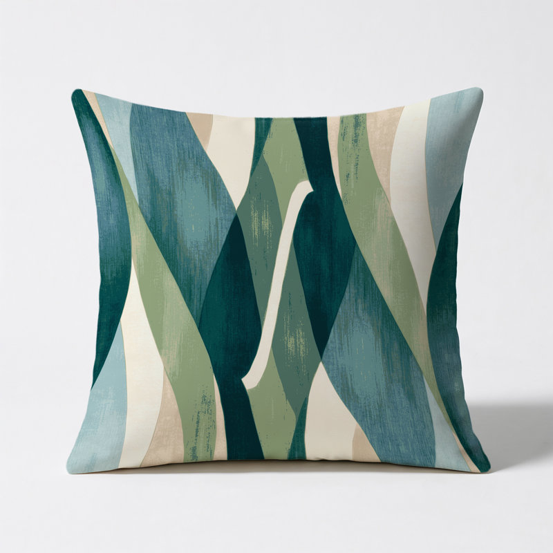 Zenith Passage Indoor And Outdoor Throw Pillow, Square 16"