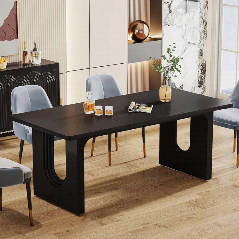 Gotthold Dining Table, Black