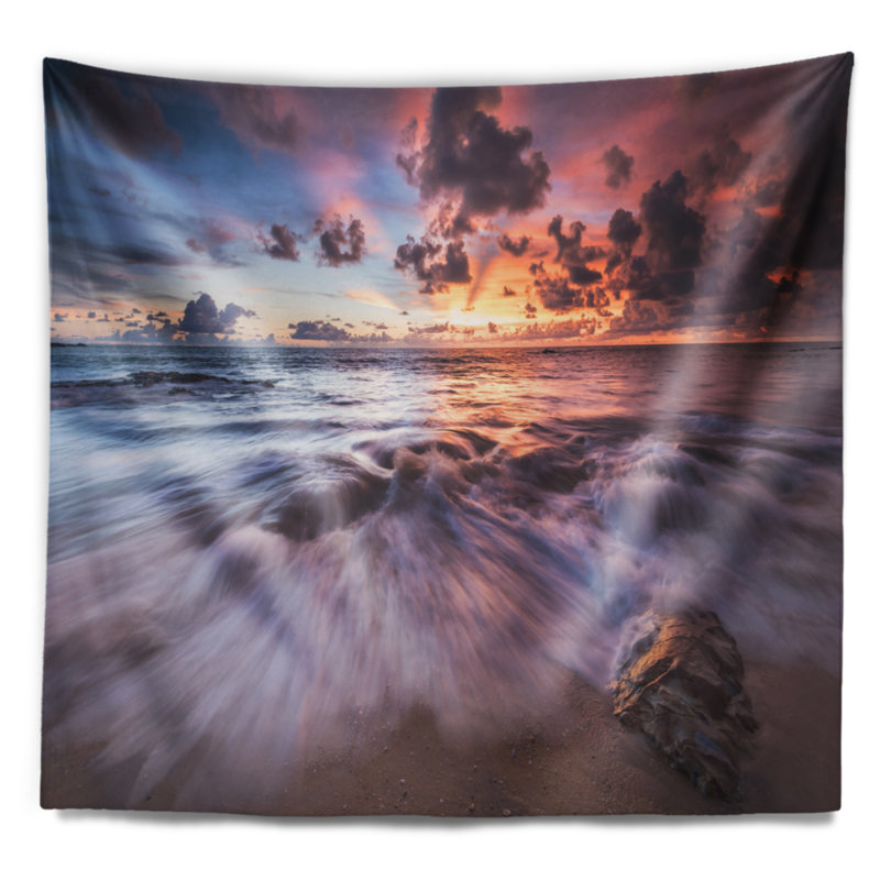Polyester Tapestry, 78" H x 92" W