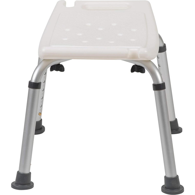 Tabouret d'appoint Abuzahr, Noir / argent