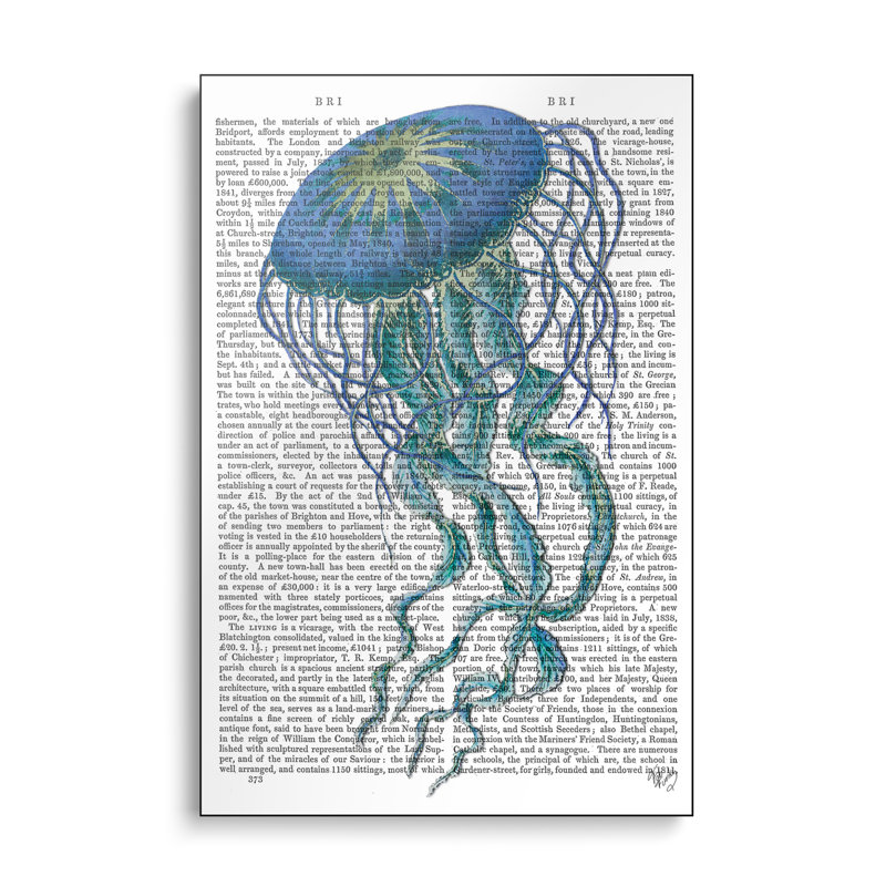 Impression sur toile, "Steppeix" par Fab Funky