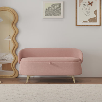Banc de rangement en bois Nakota
