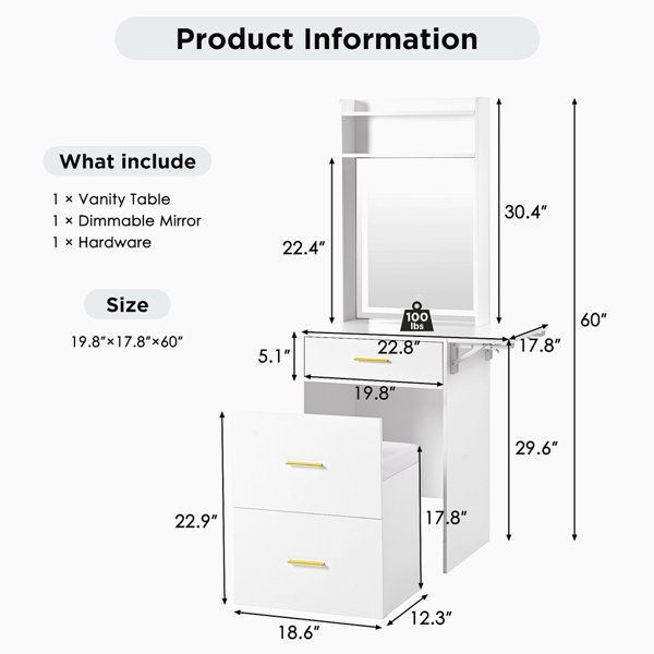 Dimensions du produit