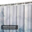 Rideau de douche avec 12 crochets Road-965596092