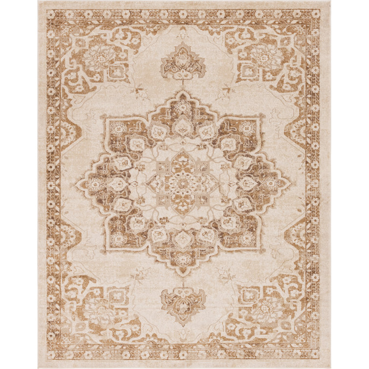 Tapis oriental beige