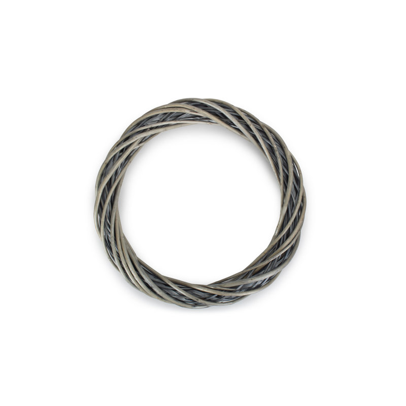 Wicker Ring Shaped Wreath