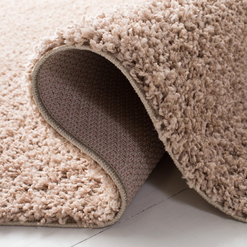 Schwanke Shag Performance Solid Color Rug, Square 6'7"