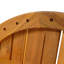 Table d'appoint ronde en acacia