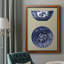 Porcelaine bleue et blanche I, toile encadrée de qualité supérieure - prête à être accrochée-555424802