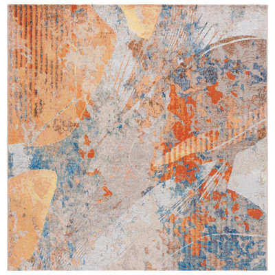 Tapis d'intérieur / extérieur à motif abstrait 500 Barbados