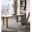 Bureau haut de gamme Rock Plate avec design moderne minimaliste et luxueux-110601060