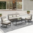 Bricelynn 5 - Person Aluminum & Wicker Outdoor Sofa Seating Group with Cushions & Pillows