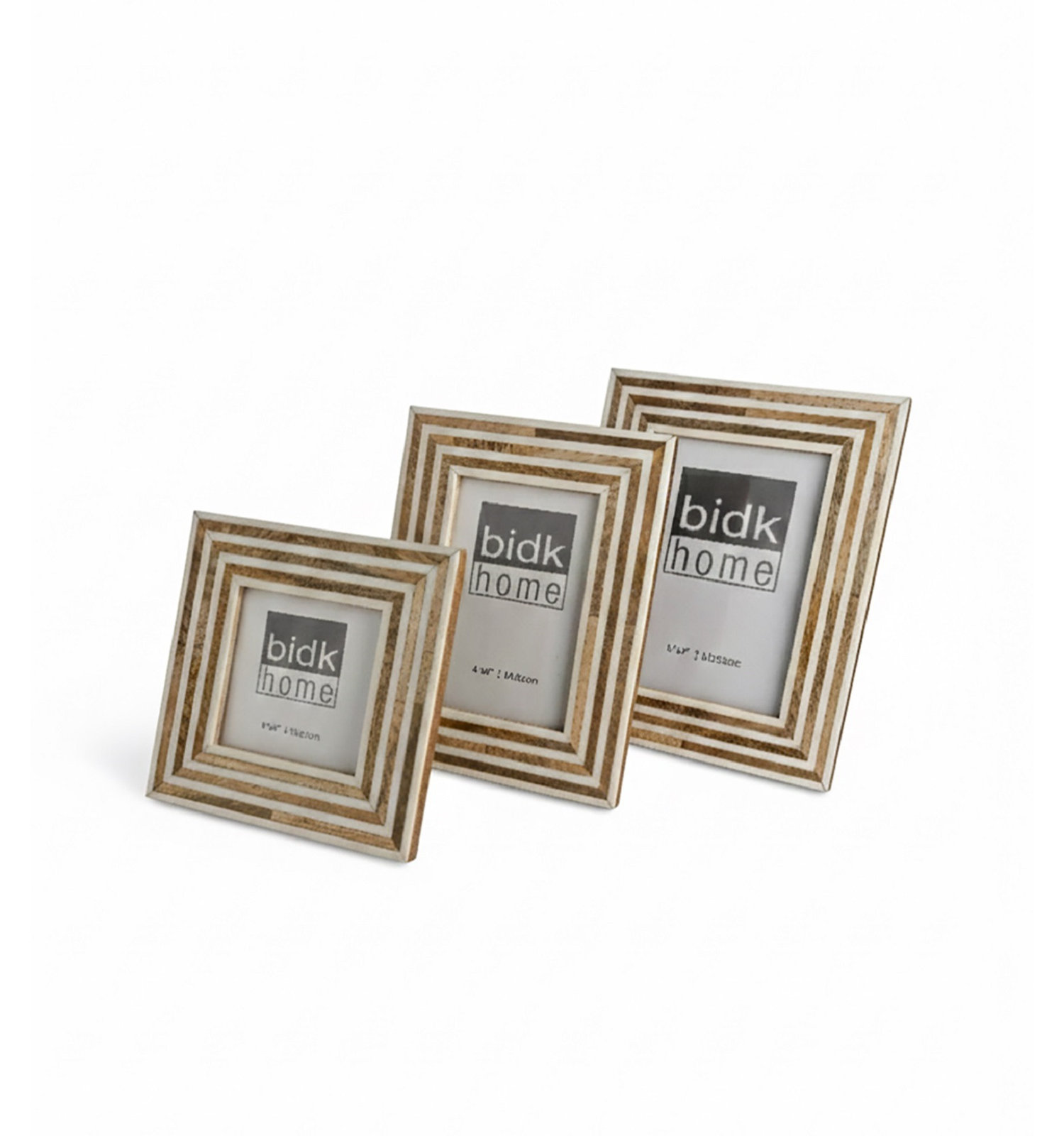 Lesleigh 4" x 6" Picture Frame, Black/Brown, 4" W x 6" H
