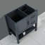 Armoire de salle de bain 30 po gris
