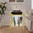 2-Tier Record Player Stand Free Standing Player Stand Record Storage Stand With 4 Foot Pads-986057910