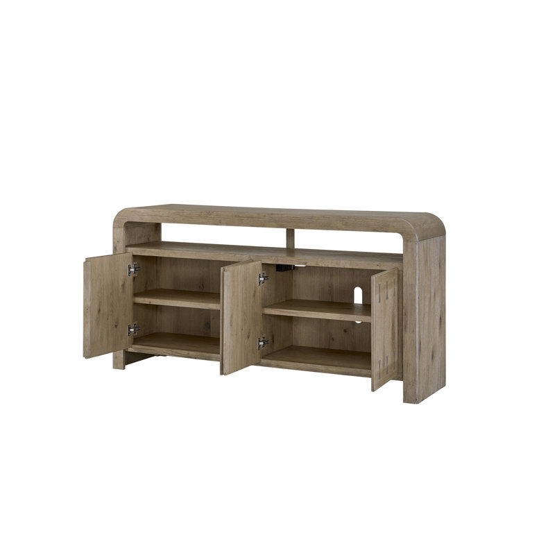 Console à nœuds papillon 72 po English Knotty Oak