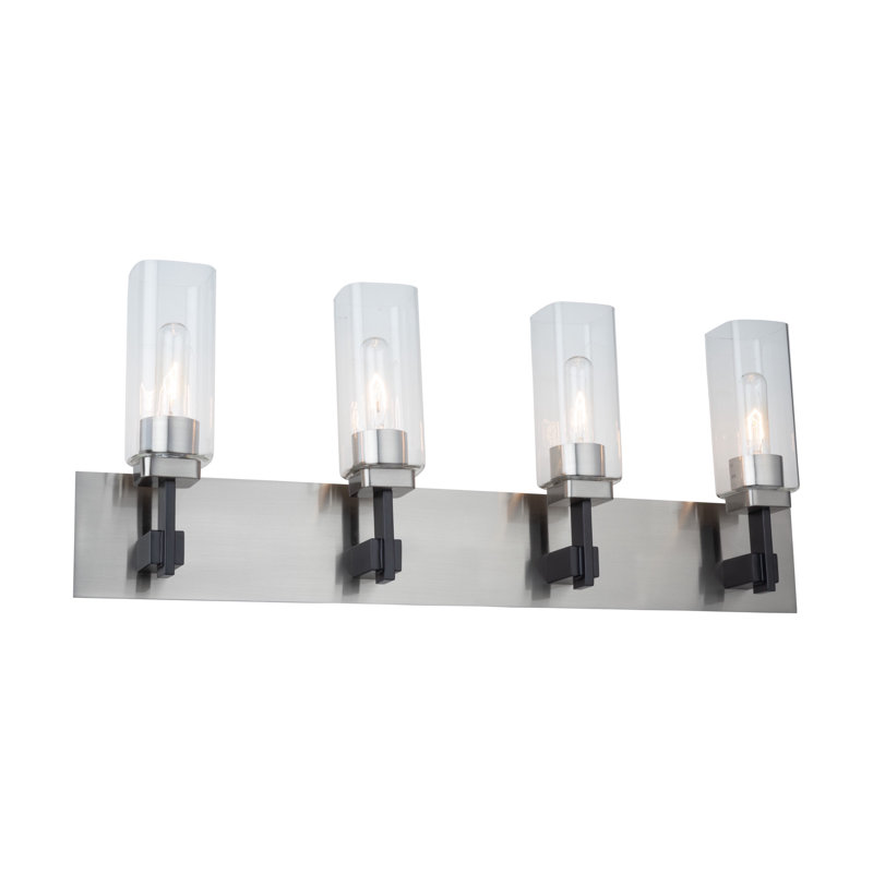 Arlington- Bathroom Vanity - Satin Nickel - 4-Light