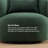  Aria Upholstered Swivel Armchair with Ottoman-1125484054