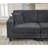 Oversized Modular Sectional Sofa Set, L Shaped Couch With Corduroy Upholstery And Deep Seating For Comfortable Living-1792286944