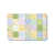 Jaune / patchwork vert