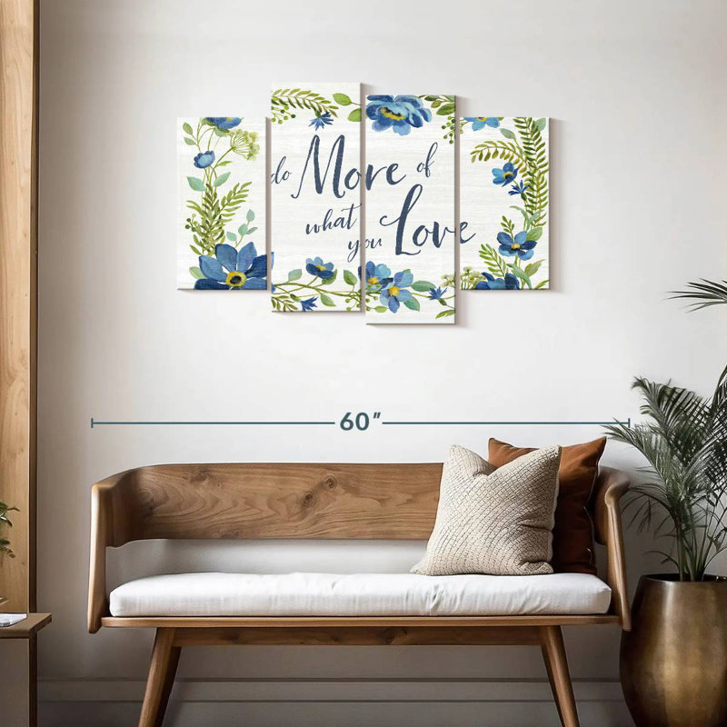 Tergel Botanical Blue Quote V