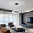 Stockham 1-Light Chandelier Round Circle LED Kitchen Island Pendant Remote Dimming-1996493724