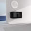 D5B13D64CCAB427584403FA176D98511 - Meuble-lavabo mural 32 po avec lavabo en céramique, porte, meuble-lavabo