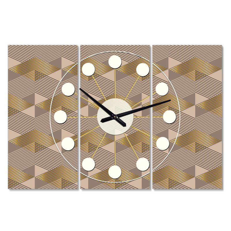 Mid-Century Wall Clock