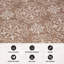 Tapis d'intérieur / extérieur à motif géométrique brun / beige Charmia-1327895831