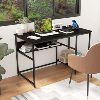 Muthanna Metal Base Computer Desk