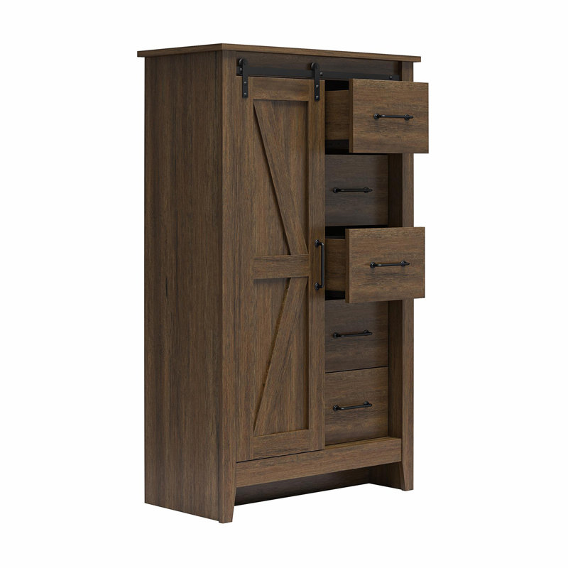 Coffre de ferme pour homme, Noyer