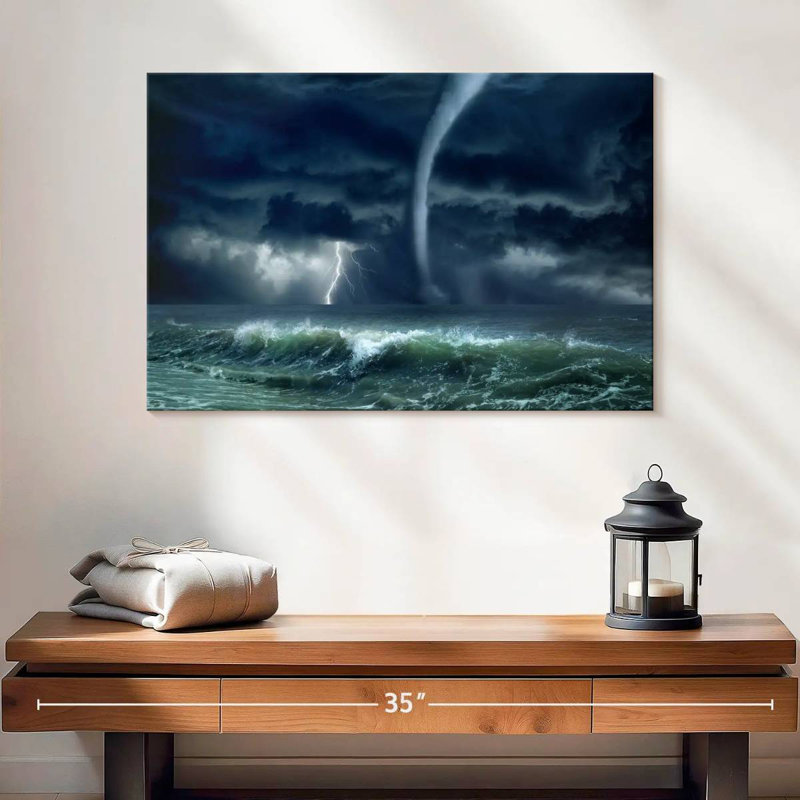 Alvord Ocean Tornado, 16" H x 24" W
