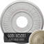 Médaillon de plafond Endurathane Salem, P 13 1/4 po x P 7 1/8 po x P 7/8 po (convient aux auvents jusqu'à 7 1/8 po), fini gris acier peint à la main-27784801