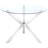 Isolde Chrome 41-inch Dining Table