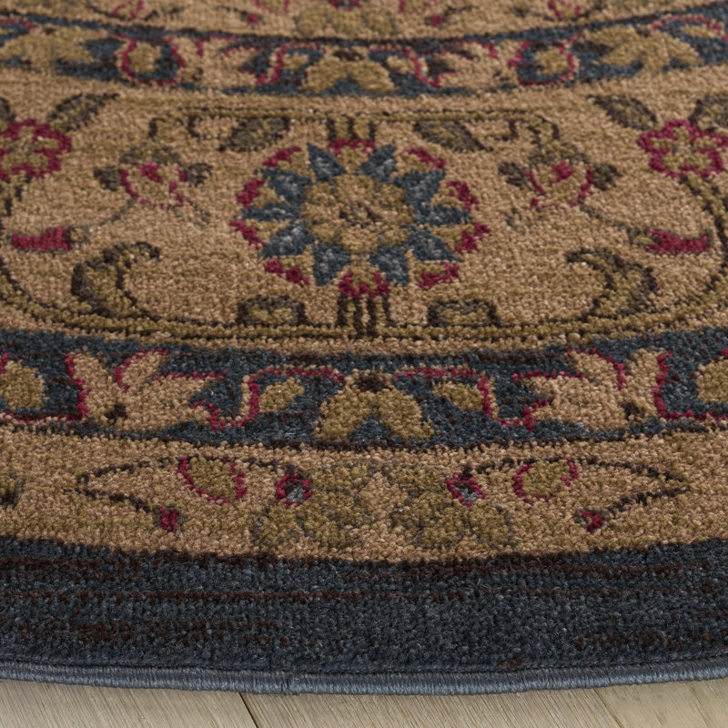 Pennypacker Performance Oriental Rug, Round 6'7"