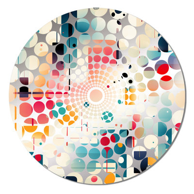 Urban Abstraction - Concentric Circles Decorative Mirror